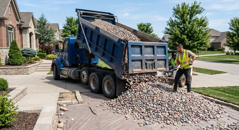 Decorative Rock Delivery Service